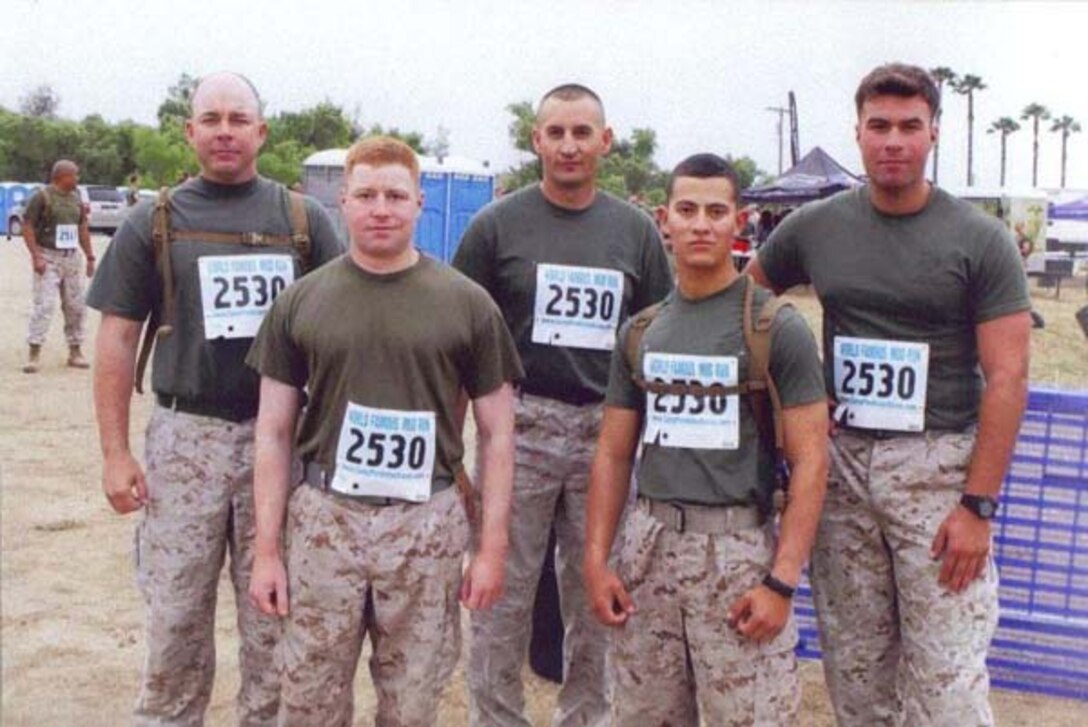 On Friday June 1 the gators of 3DAABN sent upwards of 100 marines to partake in the World Famous MARSOC Mudrun. The race was 10 kilometers through the hills and mud of Camp Pendleton . Cpl Frye of Alpha Company had this to say: "It was awesome…and a great example of unit cohesion." 


