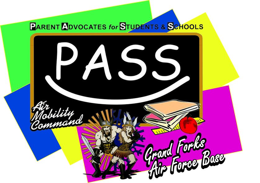 Grand Forks Air Force Base Parent Advocates for Student and Schools is a volunteer organizational that provides military parents/guardians with effective ways to advocate for their children as they transition between school systems. The goal of the PASS program is to educate military parents and establish networking opportunities to bring about the beset educational out-comes for military connected families. (Air Force graphic/Senior Airman Luis Loza Gutierrez)