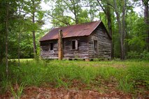 This oneroom school built in 1950 was one of 95 similar segregated schools in Dallas County used by African-American children..(Photos courtesy of the Old Cahawba Archaeological Park)