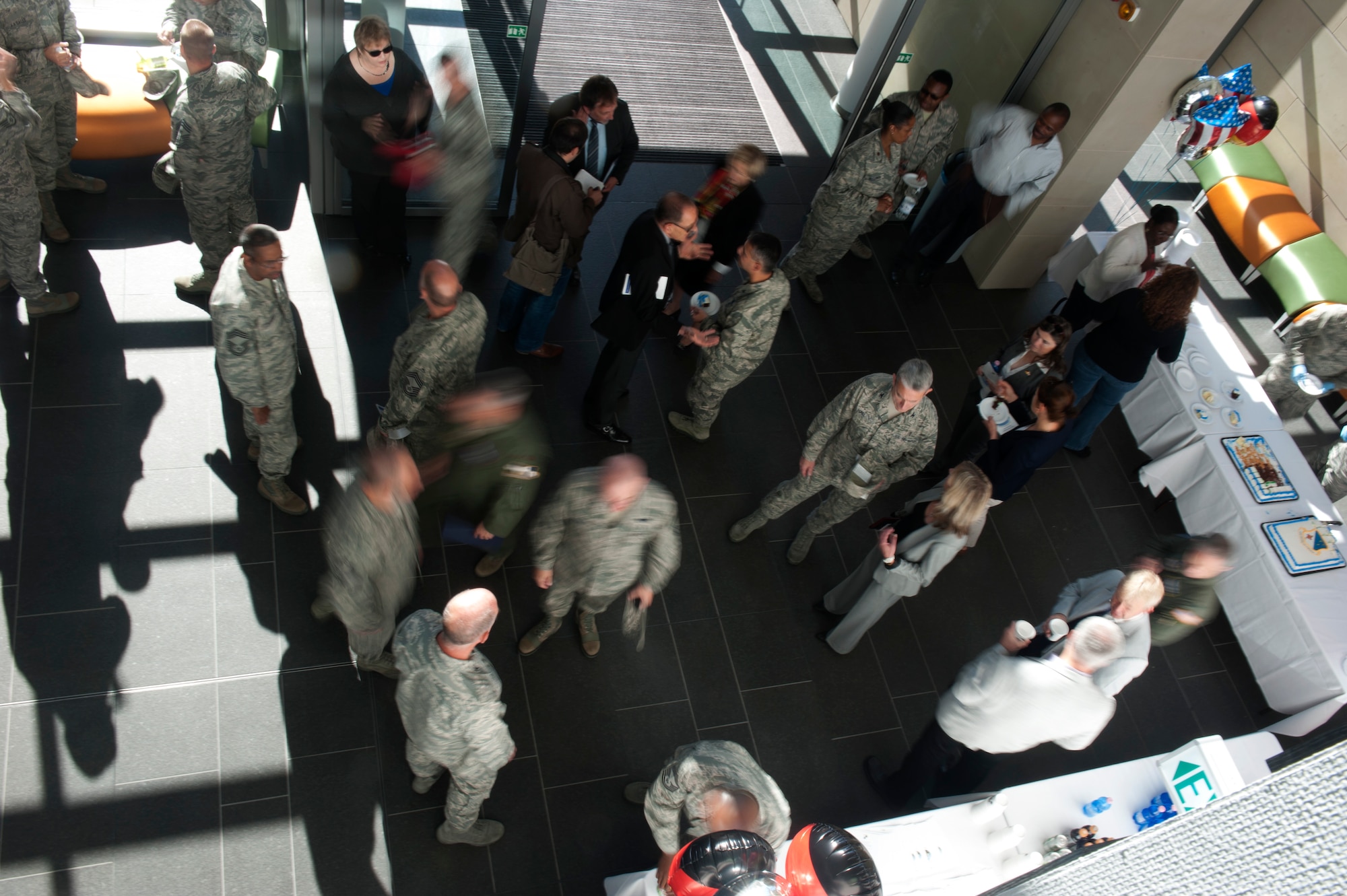 SPANGDAHLEM AIR BASE, Germany – Spangdahlem members and leadership from U.S. Air Forces in Europe and the local community tour the new 52nd Medical Group clinic during an open-house event here Sept. 7.  The $30.1 million clinic officially opens Sept. 10 with a larger parking lot, a 75,000 square foot building, 23 exam rooms, 218 medical professionals, and new medical equipment and furniture.  (U.S. Air Force photo by Airmen 1st Class Gustavo Castillo/Released)