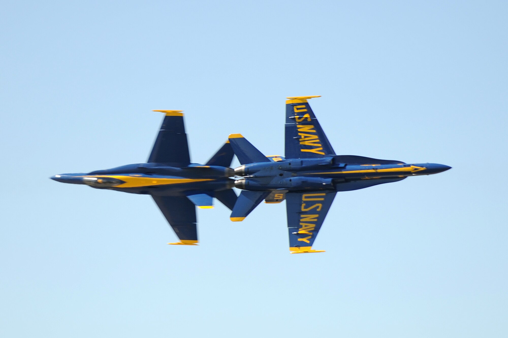 The U.S. Navy Blue Angels perform during the 2012 Heritage and Heroes Open House and Air Show Sept. 8, 2012, at Little Rock Air Force Base, Ark. The Blue Angels were one of the performers at the Air Show. (U.S. Air Force photo by Staff Sgt. Caleb Pierce) 