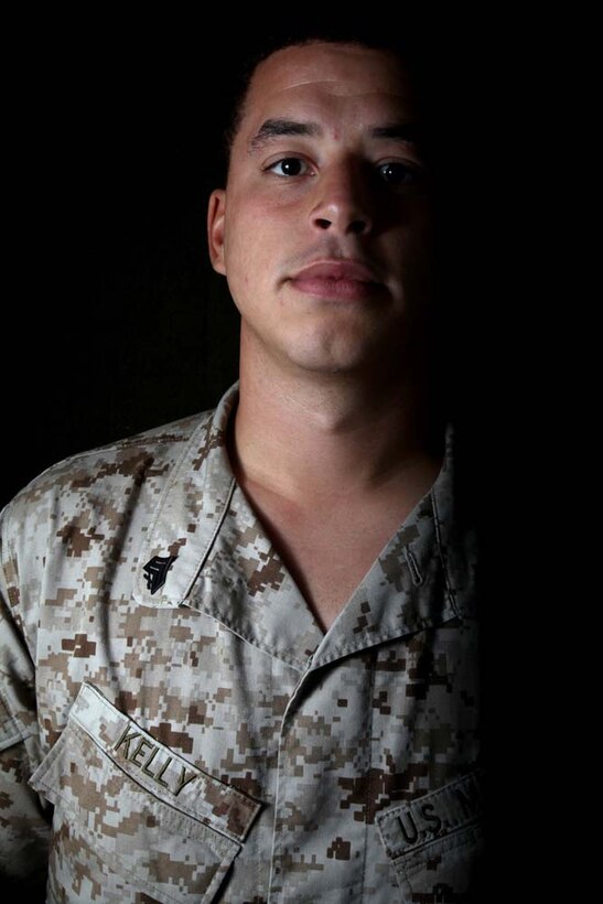 Sgt. Jordan M. Kelly is the team chief of Fire Control Team 32, Command Element, 15th Marine Expeditionary Unit. His team bridges the gap between Marine infantry on the ground and fire-support from air, land and sea. Kelly takes it upon himself to ensure that the two Marines and one corpsman under him are prepared for anything.