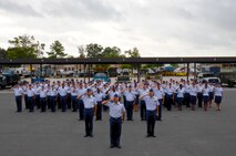 The 175th Logistics Readiness Squadron held a Class B blues inspection on September 8, 2012 at Warfield Air National Guard Base.  The inspection was held to maintain a high level of excellence demonstrating attention to detail. (National Guard photo by Staff Sgt. Nicole Loucas)