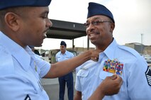 The 175th Logistics Readiness Squadron held a Class B blues inspection on September 8, 2012 at Warfield Air National Guard Base.  The inspection was held to maintain a high level of excellence demonstrating attention to detail. (National Guard photo by Staff Sgt. Nicole Loucas)