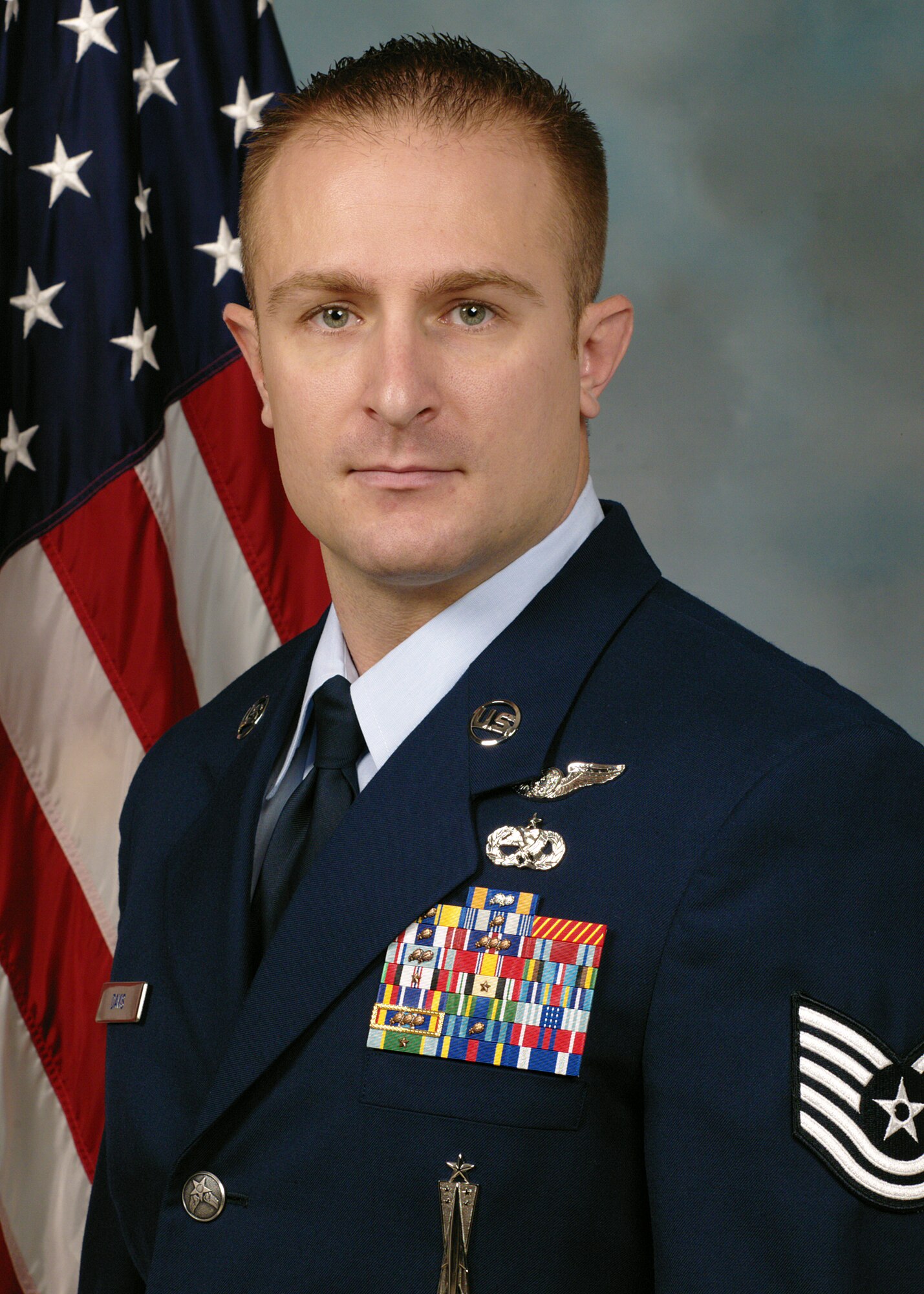 Tech. Sgt. Jason N. Davis, 58th Special Operations Wing command chief executive assistant.
