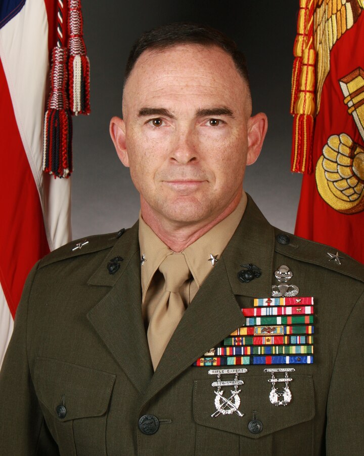 Brigadier General Love is the Deputy Commanding General, II Marine Expeditionary Force and Commanding General, 2d Marine Expeditionary Brigade at Camp Lejeune, NC. 