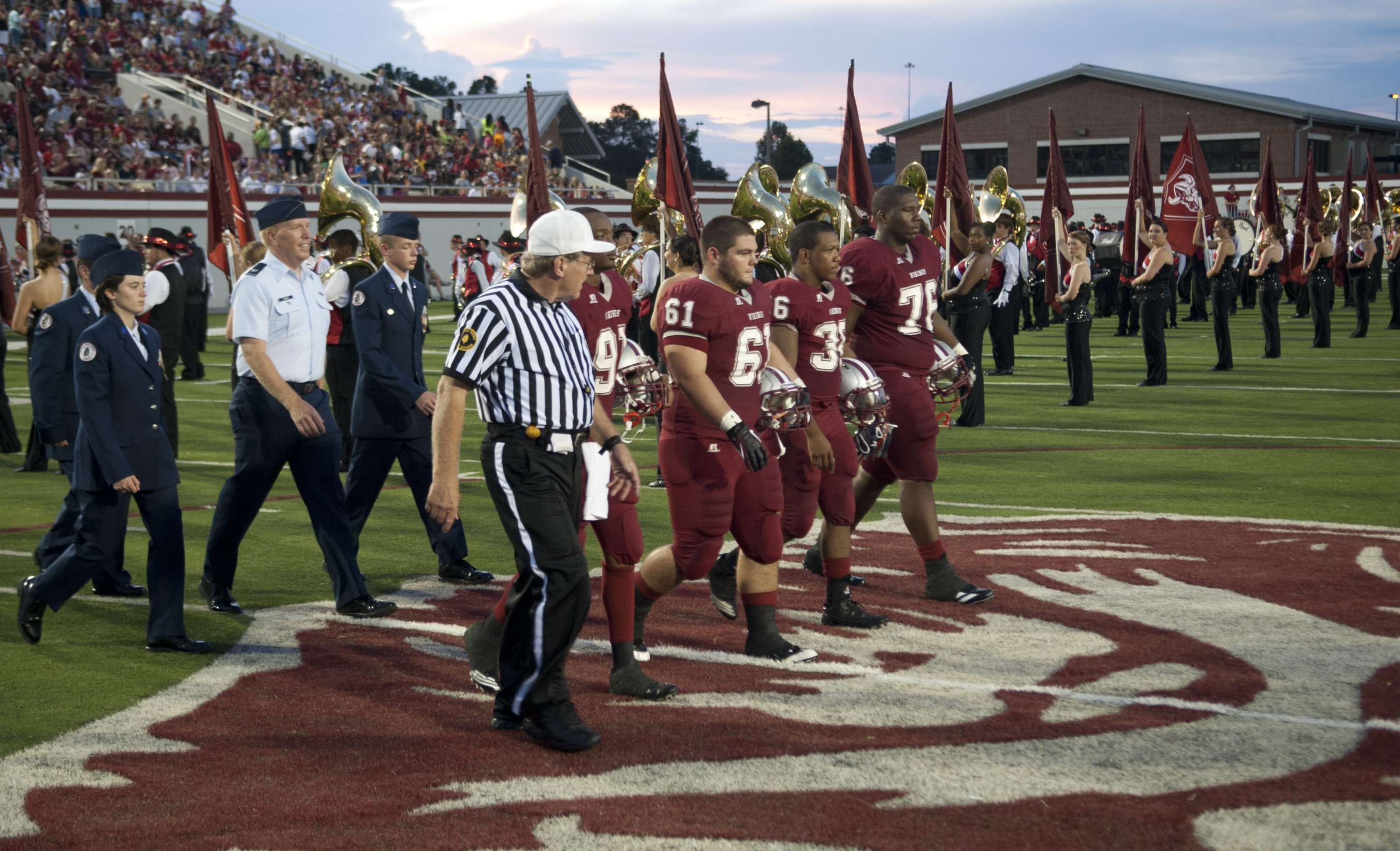 Lowndes County High School Holds Military Appreciation Night