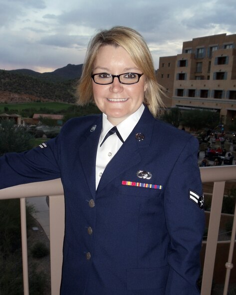 Desert Lightning Team's Weekly Warrior Senior Airman Jennifer Dane