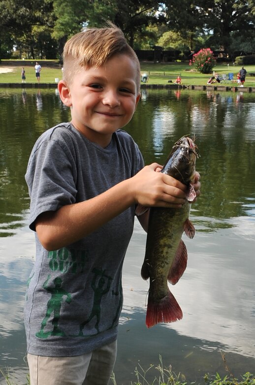 Children Catch And Release For Prizes Seymour Johnson Air Force Base Article Display