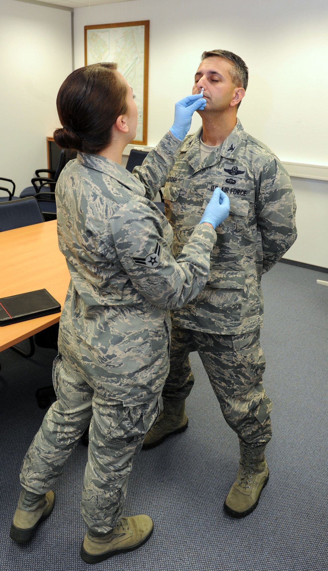 Sabers fight flu with mist > Spangdahlem Air Base > Article Display