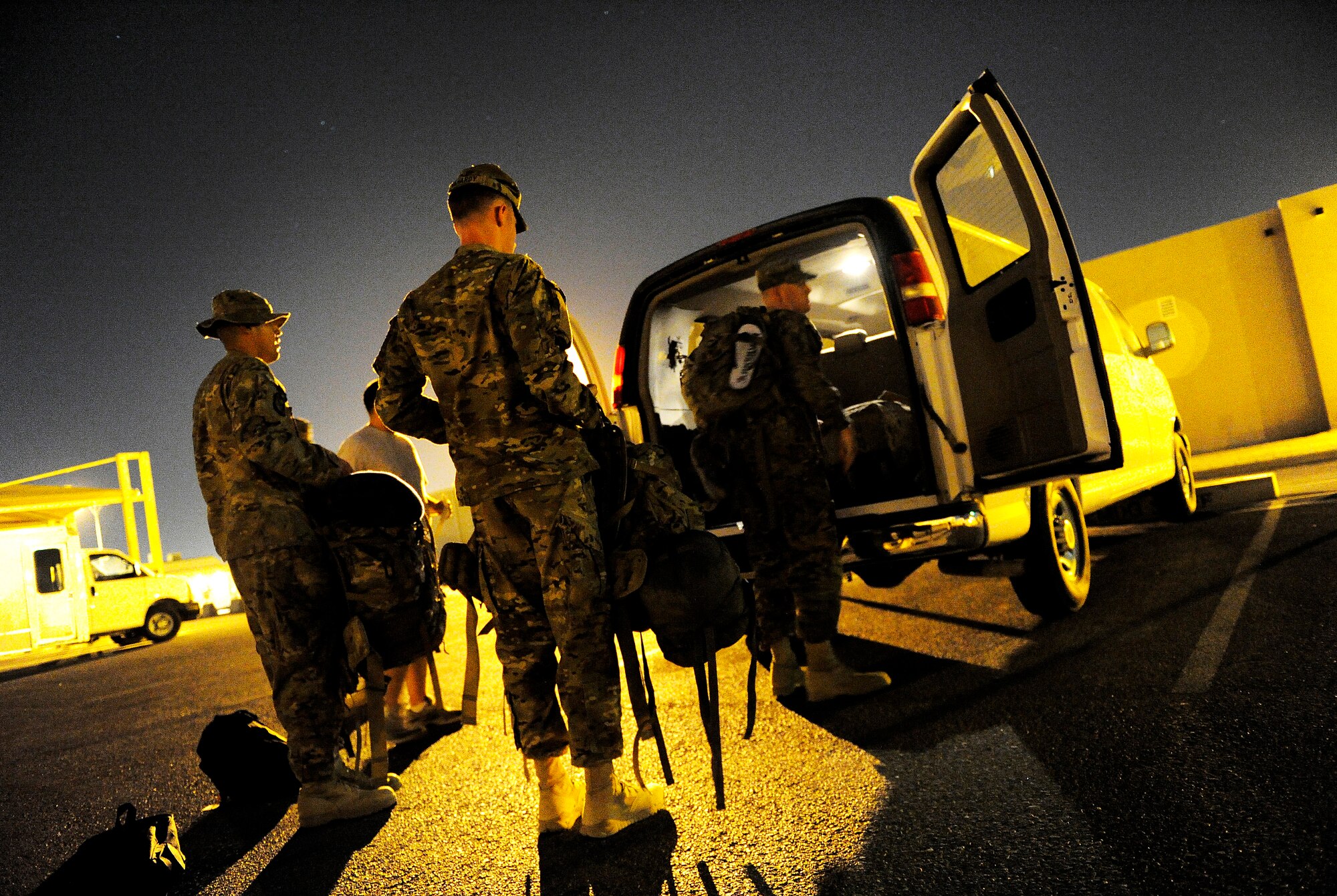 U.S. Air Force Staff Sgt. Jonathan Miranda, NCOIC Inter Theater Care Program (ITCP), is in charge of coordinating daily functions and caring for members of the ITCP, undisclosed location, Southwest Asia, August 30, 2012. Members of the ITCP suffer from combat related injuries while in the AOR and come here in order to receive needed medical attention. The ITCP was established in order to care for injured troops, who were able to be rehabilitated and returned to their respective units within the AOR.  (U.S. Air Force photo/Staff Sgt. Clay Lancaster/ Released)

