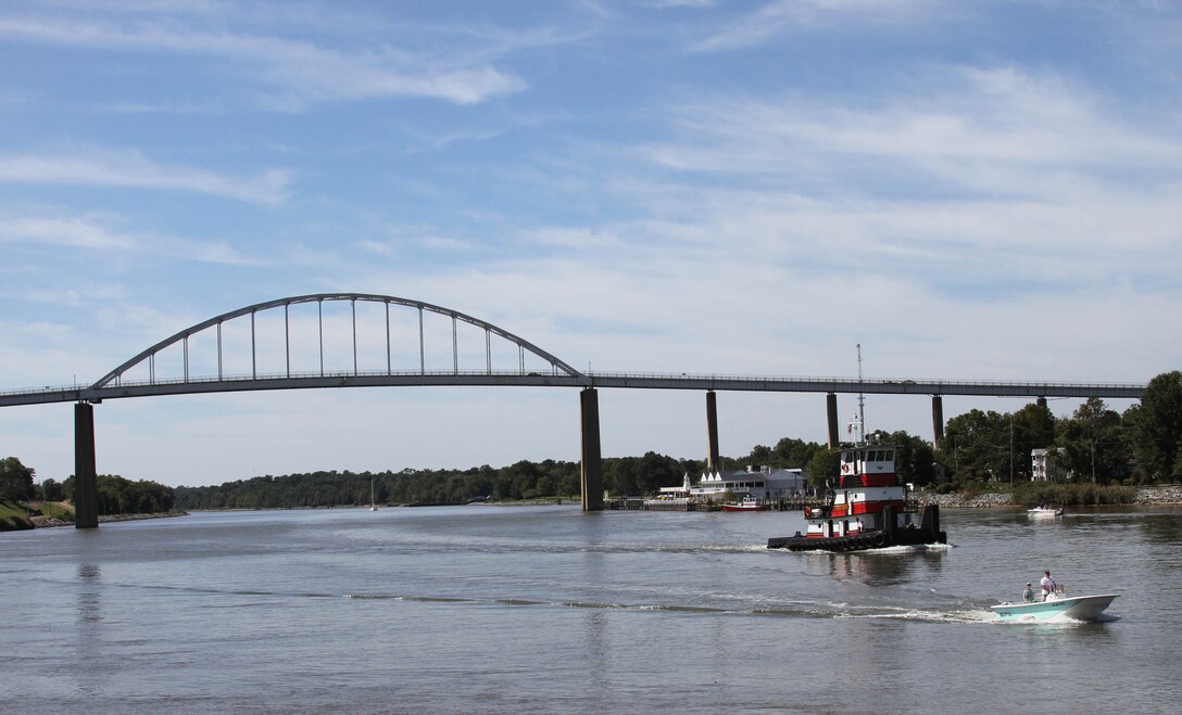 Col. Kent Savre, Commander of the North Atlantic Division visited the Chesapeake & Delaware Canal Sept. 11. 