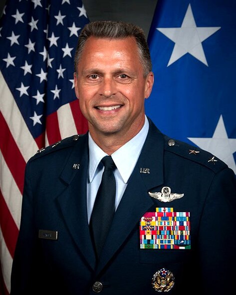 Maj. Gen. Scott M. Hanson, Carl A. Spaatz Center for Officer Education commander and Air War College commandant at Maxwell Air Force Base, Ala., is scheduled to guest speak at Team Fairchild’s Air Force Ball in Spokane, Wash., Sept. 22, 2012. (U.S. Air Force photo)