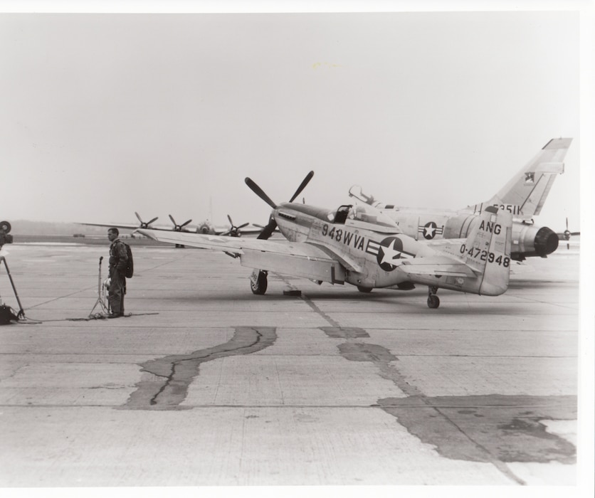 1957 - The last F-51 Mustang in squadron service with the Air Force is retired from the West Virginia Air National Guard to serve as a museum piece at Wright-Patterson Air Force Base, 27 January 1957.