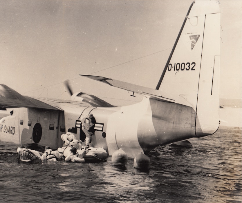 A Grumman SA-16 Albatross of the 135 Air Resupply Group, Maryland Air National Guard: most SA-16s in the U.S. Air served as search and rescue aircraft. Several ANG units, however, operated the flying boats in special missions, landing and recovering special operations forces by parachute or rubber boat. 