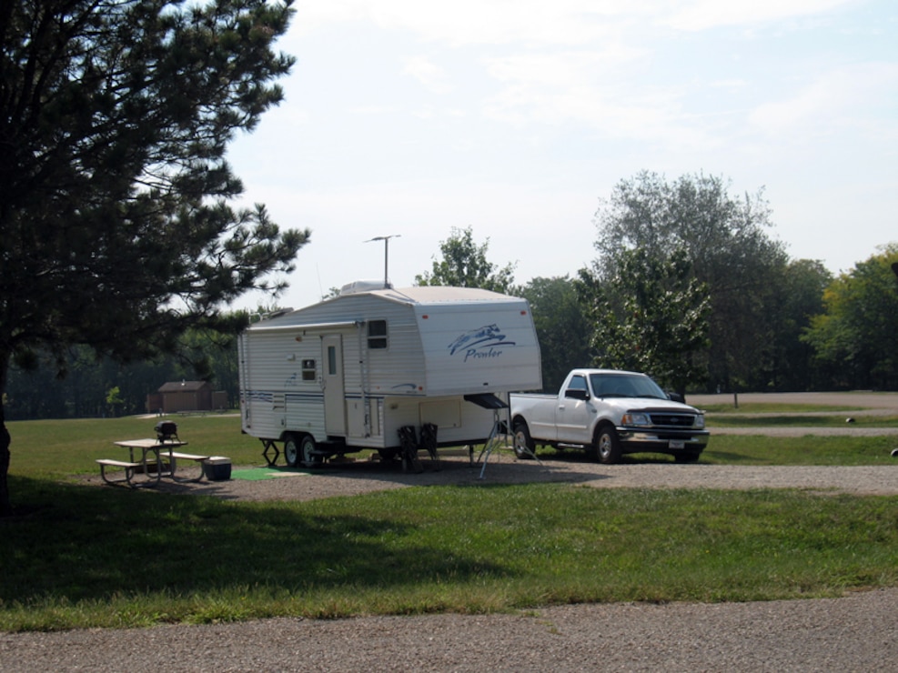 Camping at Perry Lake