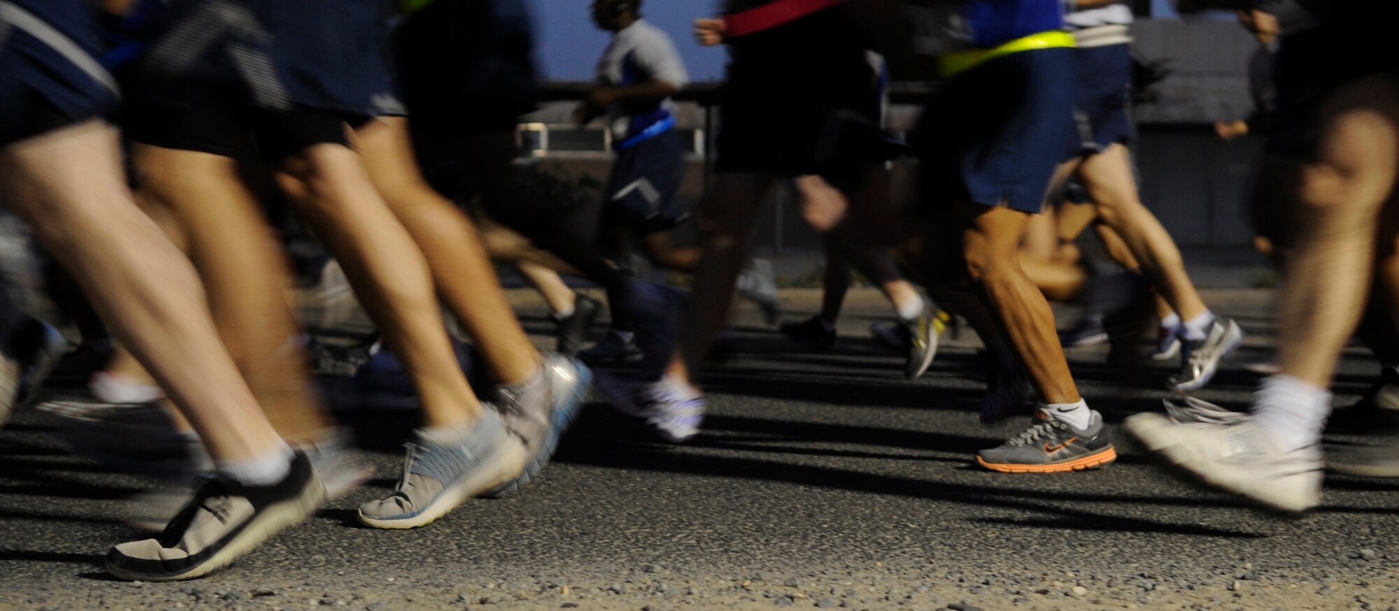 SOUTHWEST ASIA – Over 200 Airmen, Sailors and Soldiers participated in the Air Force Marathon here Sept. 15. These races offer the military a chance to share the experience and camaraderie associated with this world-class event. (U.S. Air Force photo/Staff Sgt. Alexandra M. Boutte)