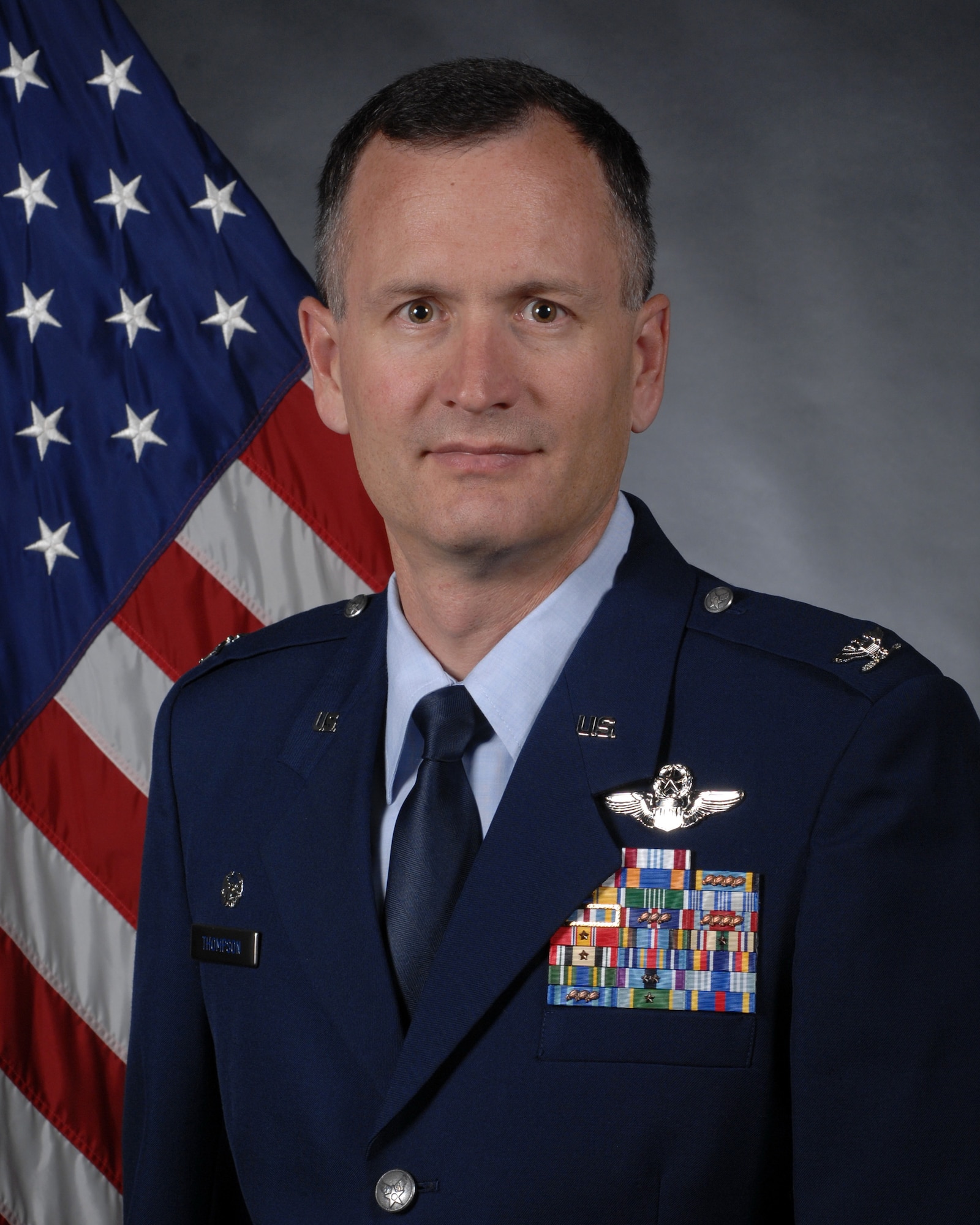 23d Wing commander, Col. Billy D. Thompson