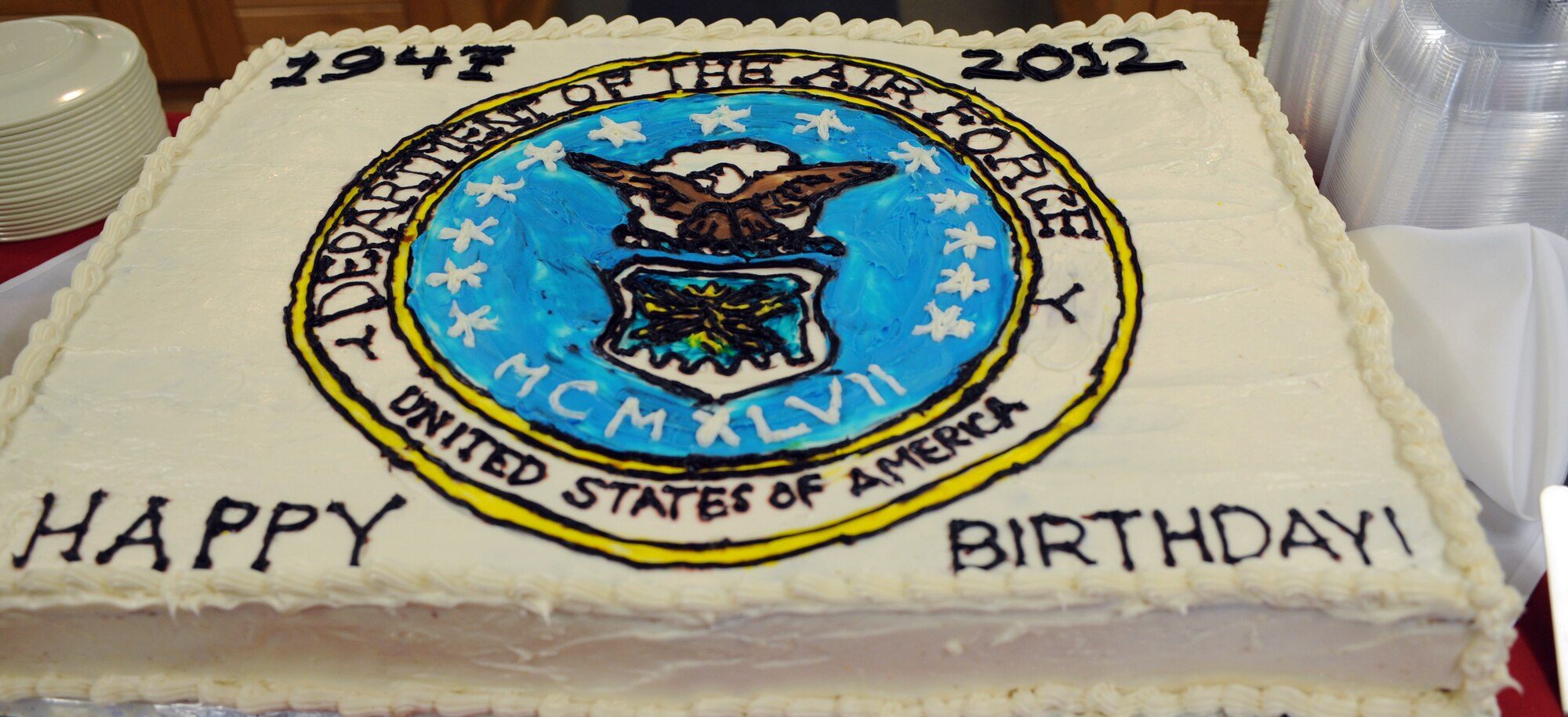 WHITEMAN AIR FORCE BASE, Mo., -- Team Whiteman celebrated the Air Force?s 65th birthday Sept. 18. (U.S. Air Force photo/Staff Sgt. Jason Huddleston) (Released)

