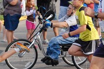 Rick Carr, a switchboard operator and office automation clerk, assigned to the 910th Communications Flight