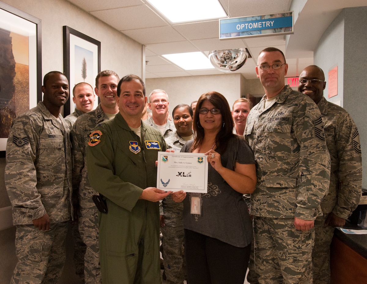 Laughlin XLer Sally Gomez, 47th Medical Operations Squadron > Laughlin Air Force Base > Display
