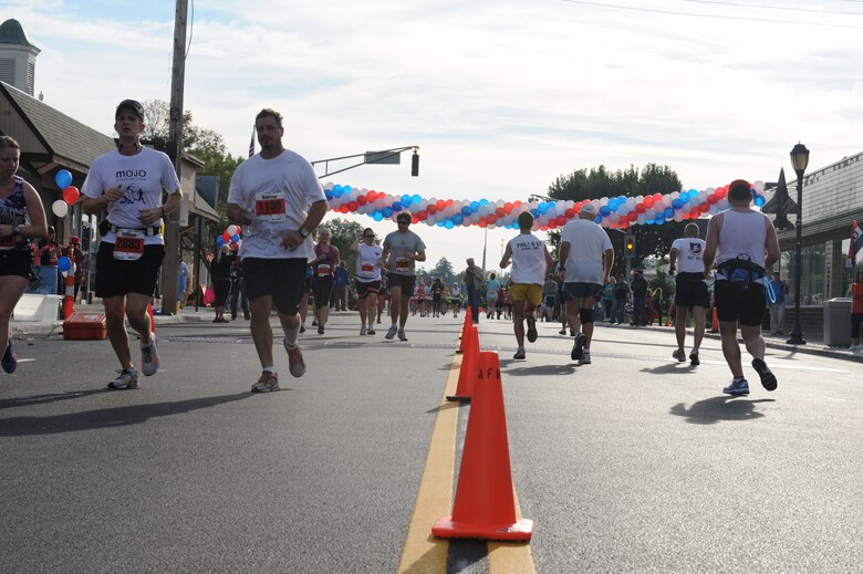 The city of Fairborn annually sponsors "Mile 10" of the Air Force Marathon highlighting the city and its support of nearby Wright-Patterson AFB. 
