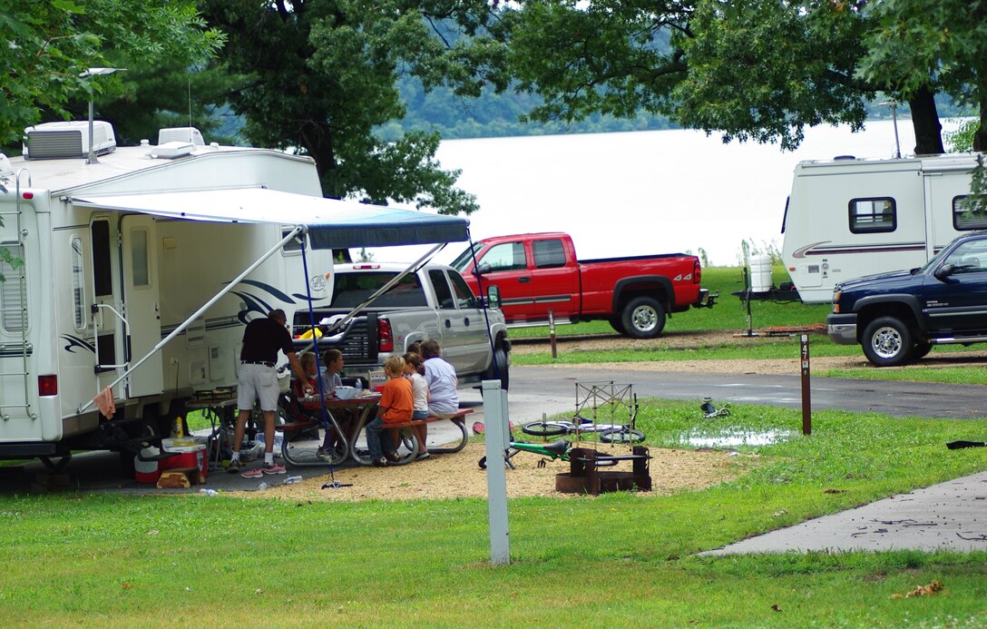 Grant River Recreation Area offers camping on the banks of the Mississippi River near Potosi, WI.