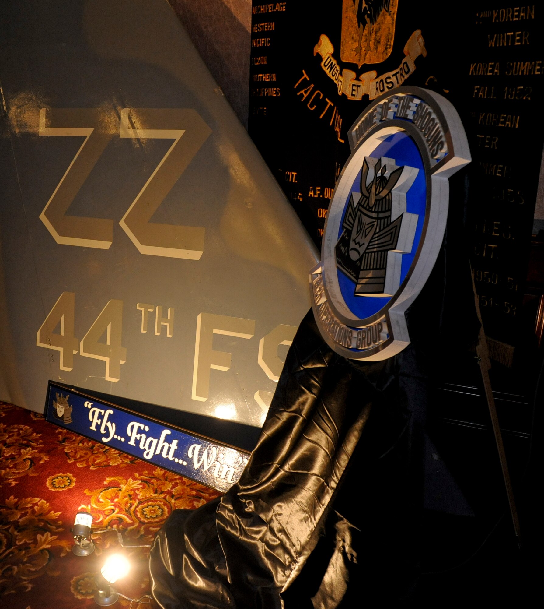 Kadena celebrates the Air Force's 65th Birthday with an Air Force Ball on Kadena Air Base, Japan, Sept. 22, 2012. The ball is an annual Air Force-wide tradition to celebrate the heritage and history of the Air Force. (U.S. Air Force photo/Airman 1st Class Justin Veazie)