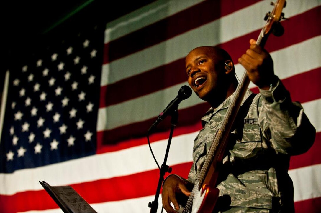 Senior Airman Henry Roberson at the Transit Center at Manas, Kyrgyzstan, Sept. 21, 2012. (U.S. Air Force photo/Senior Airman Brett Clashman)