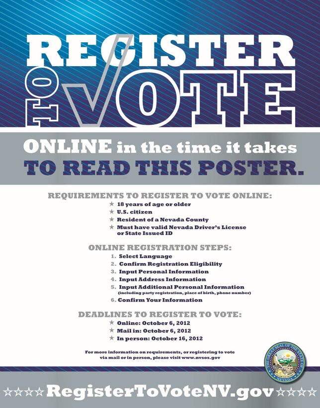 NV Voter registration