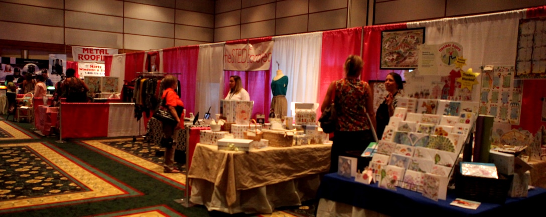 Groups gathered for the 4th annual Women's Expo in New Bern Sept. 15. Exhibits included displays of wares as well as presentations on health topics.