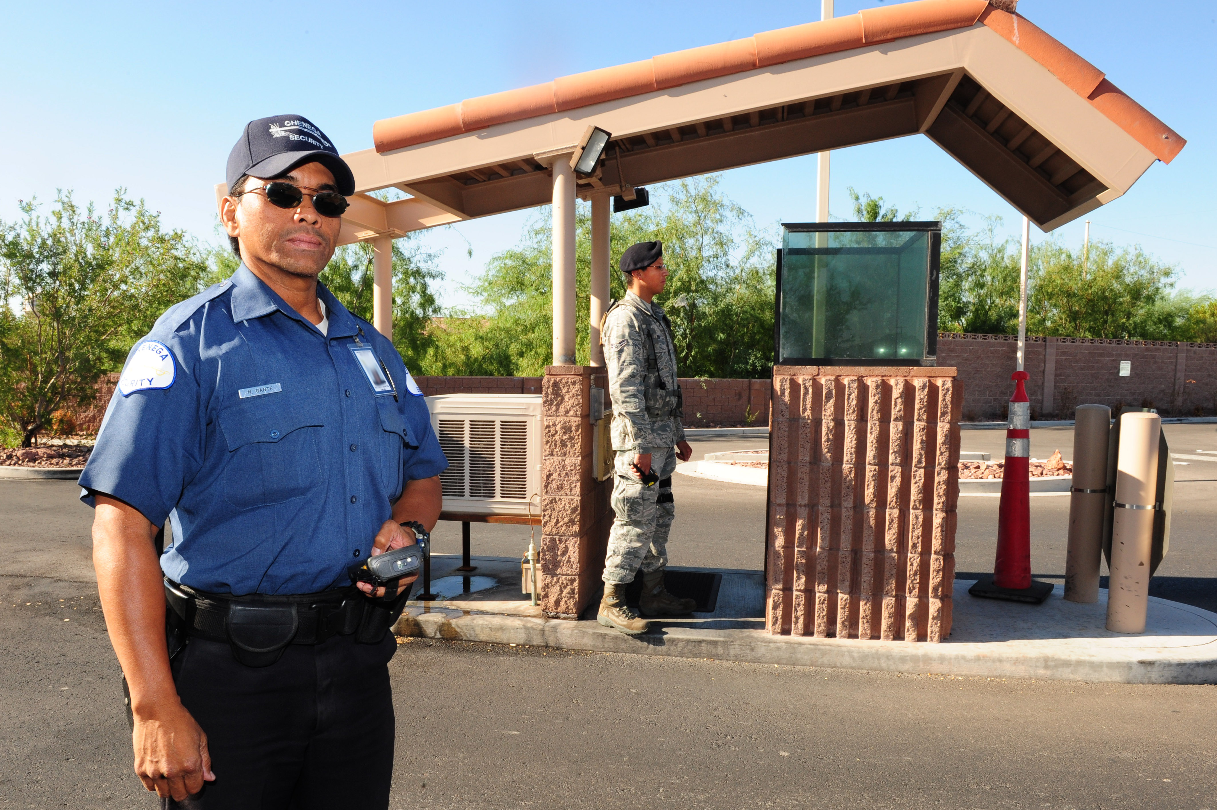 Nellis Says Farewell to Our Contracted Gate Guards