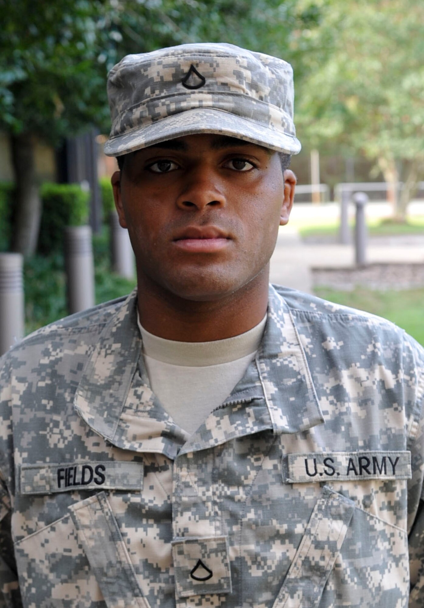 What is the one military standard you think is the most important to enforce?

“Integrity.”
Pfc. Khary Fields
1229th Transportation Company
Motor Transportation Operator 
