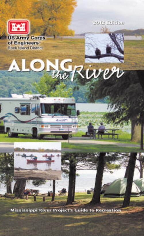 Cover page of the Mississippi River Project's annual guide to recreation for 2012.