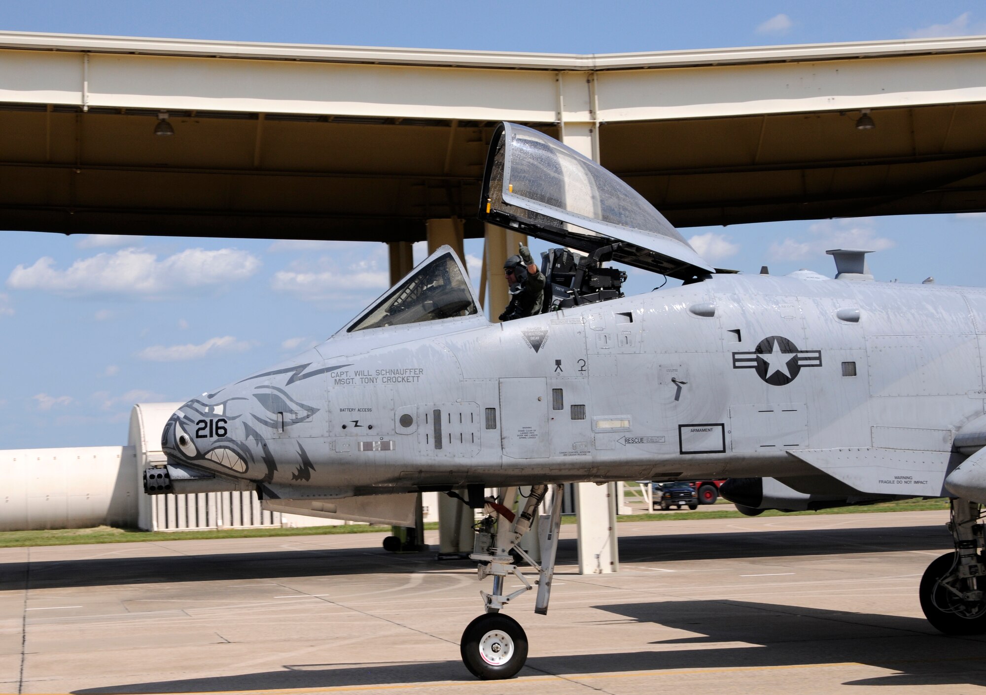 Lt. Col. Tim Eddins, Lt. Col. Rod Vongrote, Lt. Col. Parker Pennings and Lt. Col. Mark Isenhower logged their fini flights June 12. The four 188th Fighter Wing A-10C Thunderbolt II pilots recently retired from the Arkansas Air National Guard. Collectively, the foursome accumulated 107 years of experience and logged more than 12,500 flight hours. Isenhower retired Sept. 30 after flying the F-4 Phantom, F-16 Falcon, A-10, T-38 and T-37 during his 29-year career. Eddins retired Aug. 9 after flying the F-16, A-10, T-38 and T-37 during his 32-year career. Pennings retired Aug. 12 and flew the F-16, A-10 and T-38 during his 24-year career. Vongrote’s 22-year career was spent flying the F-16, A-10 and T-38. (National Guard photo by Senior Master Sgt. Dennis Brambl/188th Fighter Wing Public Affairs)


