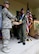 U.S. Air Force 1stLT Andrew Mcperson recieves letters
of appreciation to him and his fellow Airmen from
Republic of the Philippines Air Force MGen Ricardo
Banayat during a dedication ceremony at Clark Air
Force Base, Republic of the Philippines on September
20, 2012. U.S. Air Force Civil Engineering Squad 647
out of Joint Base Pearl Harbor teamed up with the
Republic of the Philippines Air Force to build an
addition onto a local schoolhouse before dedicating it to
the community. The U.S. military and Republic of the
Philippines military work together to strengthen
interoperability between the Philippine and U.S.
government. (U.S. Marine Corps photo by LCpl Katelyn
Hunter/Released).