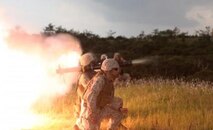 Marines fire a shoulder-launched multipurpose assault weapon on Camp Schwab Sept. 19. Marines participated in a two-day weapons training event, which included firing the M249 squad automatic weapon, M240B medium machine gun, MK19 40 mm grenade launcher, .50–caliber Browning machine gun and the SMAW. The Marines are combat engineers with 9th Engineer Support Battalion, 3rd Marine Logistics Group, III Marine Expeditionary Force.


