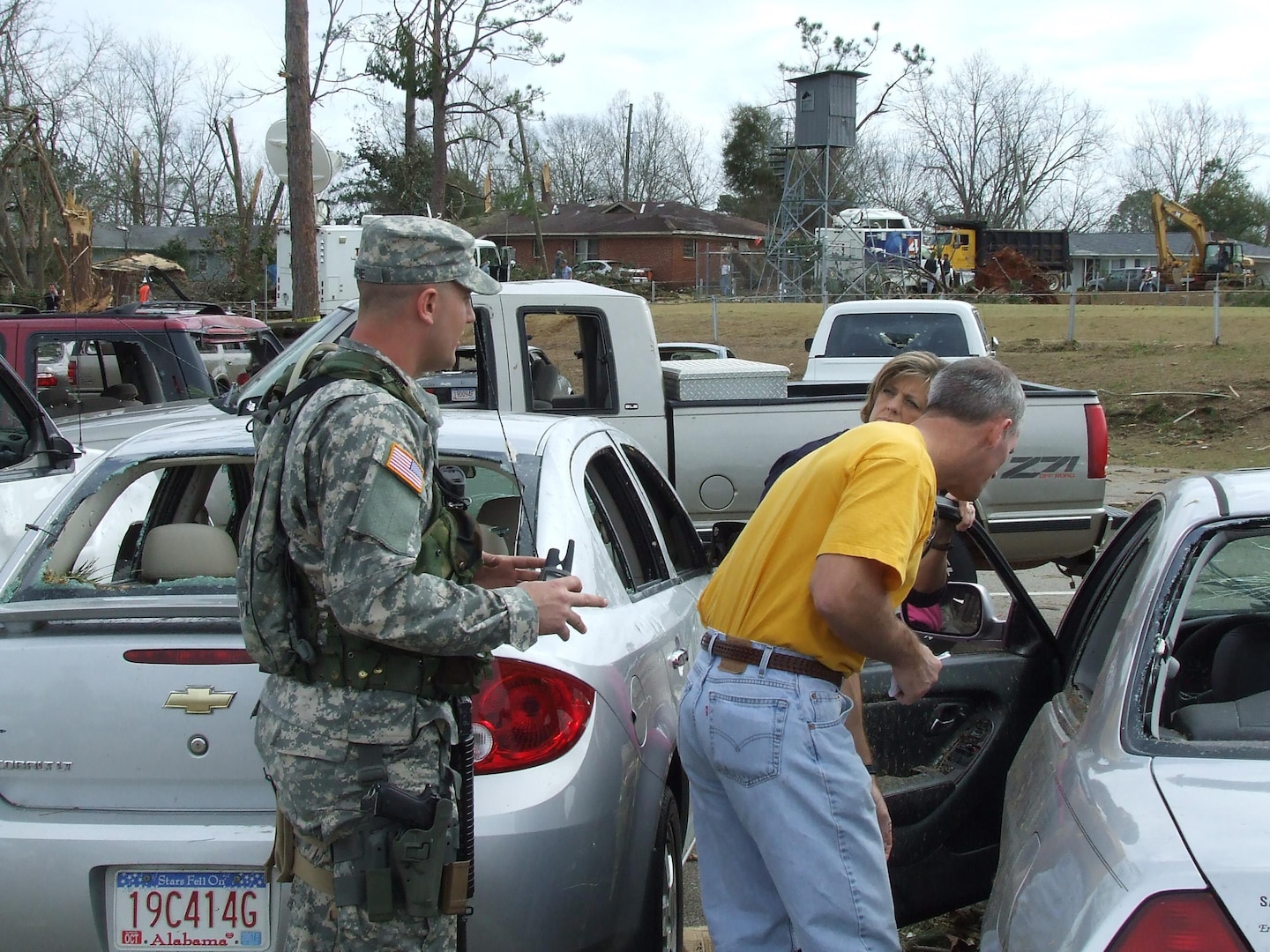 Alabama Guard responds to aftermath of devastating Enterprise tornado >  National Guard > Article View