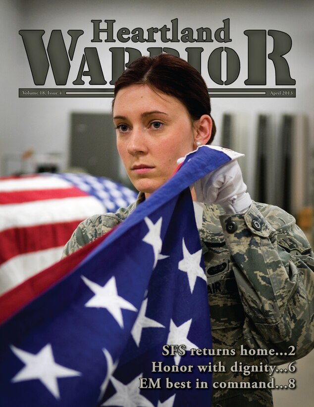 GRISSOM AIR RESERVE BASE, Ind. -- The April edition of the Heartland Warrior is now online. This issue contains 12 pages of news, photos and information about Grissom and the 434th Air Refueling Wing. (U.S. Air Force photo/Tech. Sgt. Mark R. W. Orders-Woempner)