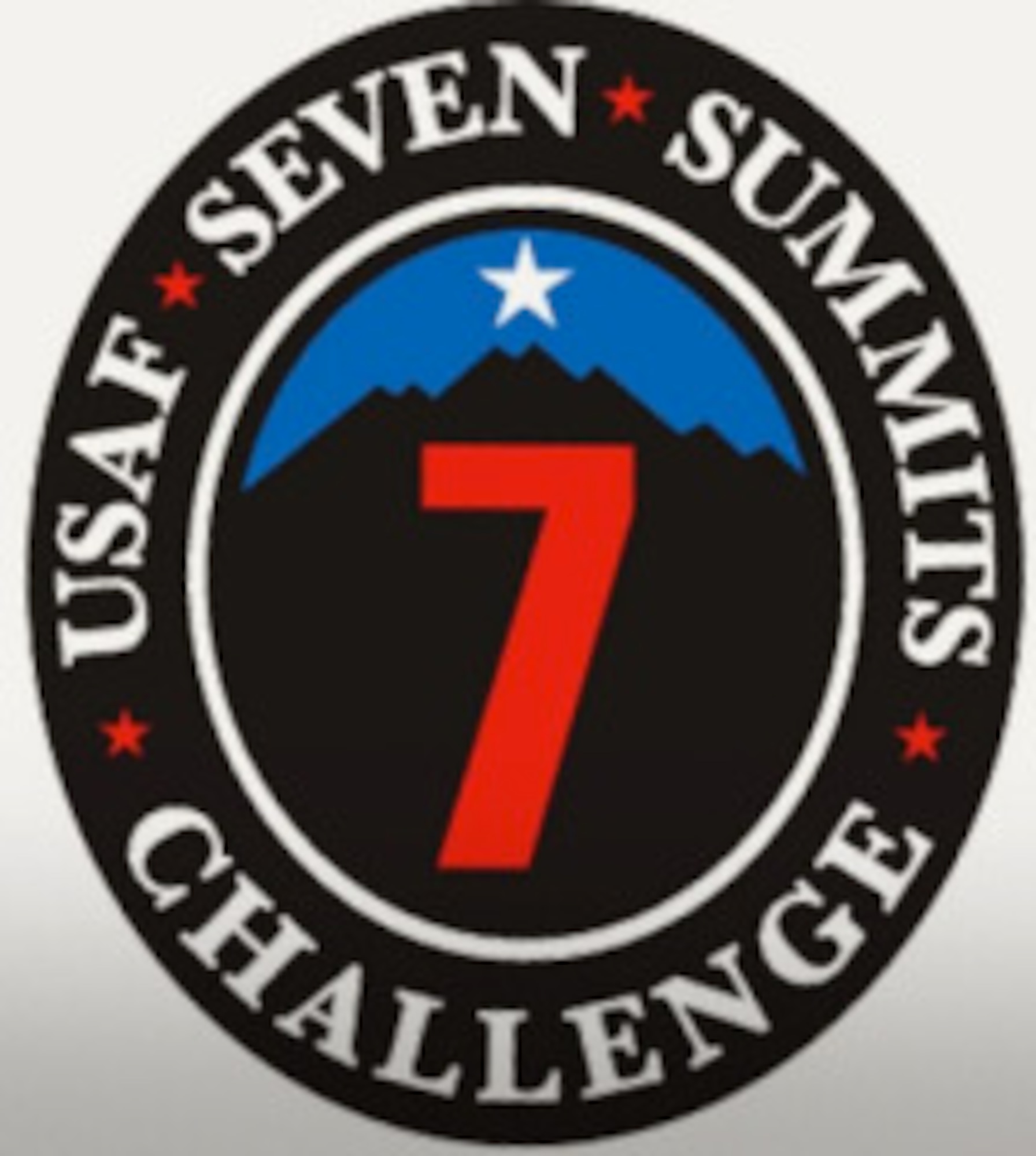 The USAF 7 Summits Challenge Team is dedicated to positively highlighting the U.S. Air Force and honoring comrades who have fallen in the line of duty. Team members mark their accomplishments with memorial pushups, in honor of their fallen friends, on each summit. The team is not funded by or officially sponsored by the U.S. Department of Defense or the U.S. Air Force. (Courtesty graphic)