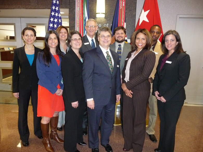 2012 Planning Associates Class: front row l-r: Heather Morgan, Nancy Parrish , Marty Kuhn, Traycee Verdun, Fay Lachney; back row l-r: Sara O'Connell, Tiffany Vanosdall, Steven Johnson, Mark Mendenhall, Idris Dobbs