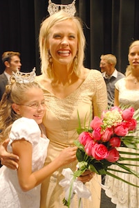 Sgt. Jill Stevens, a member of 1st Battalion, 211th Aviation, Utah National Guard, was crowned Miss Utah Saturday evening, June 30, at the annual pageant held at the Capitol Theatre in Salt Lake City.