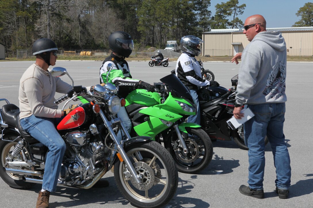 The Advanced Riders Course expands on what the Basic Riders Course covers while applying more complex training. The training during the ARC is done at a quicker pace to ensure the riders know how to adequately react to possible situations while riding. Starting with the Basic Riders Course, any service member or dependant can take a motorcycle safety course to learn the best way to ride on two wheels. The courses include classes on protective gear, riding strategies and practice drills. 