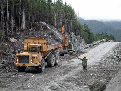 Construction provided by Missouri National Guard members and members of other military services recently concluded on the 14.3-mile roadway on Annette Island, Alaska.