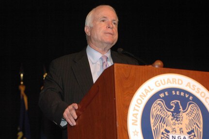 U.S. Sen. John McCain said America must make a new and lasting commitment to the National Guard when he addressed the National Guard Association of the United States' 129th General Conference in Puerto Rico Aug. 27. 