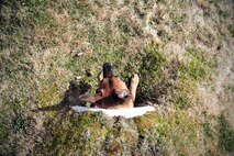 Uutah crawls through a tunnel at the confidence course at Fairchild Air Force Base, Wash., March 21, 2013. The tunnel obstacles intent is to build confidence in the dog in case there is a need to crawl through tight spaces. Uutah is a Belgian Malinois military working dog assigned to the 92nd Security Forces Squadron. (U.S. Air Force photo by Senior Airman Taylor Curry)