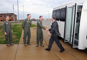 United States Senator Tim Kaine met with Airmen of the Virginia Air National Guard April 1, 2013.