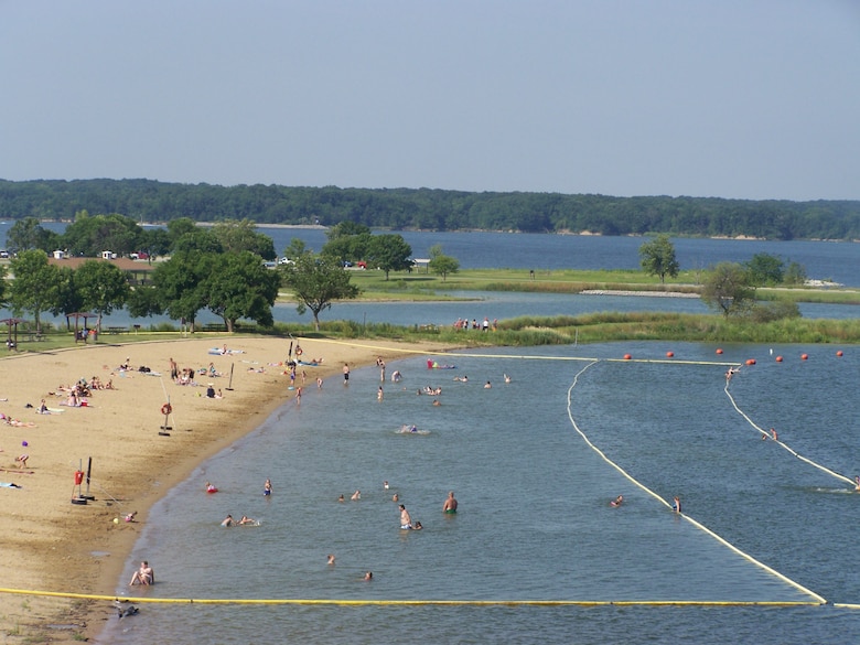Life's a beach at Lake Shelbyville!