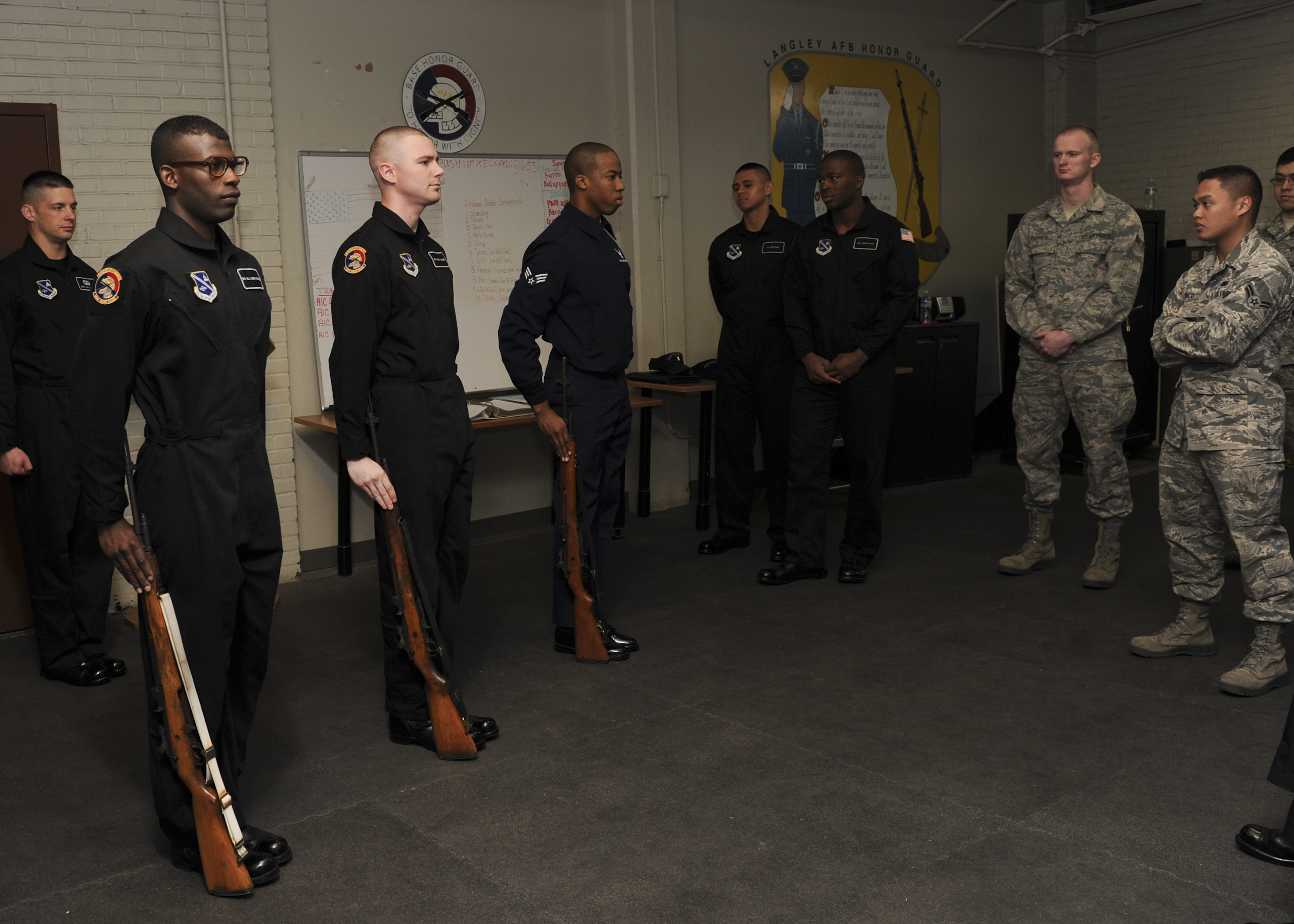 To honor with dignity USAFHG visits Langley