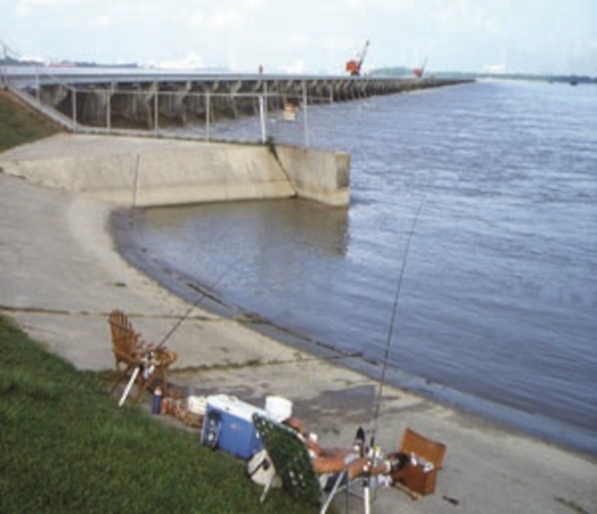 Fishing is one of the many recreational activities that the Bonnet Carre Spillway has to offer